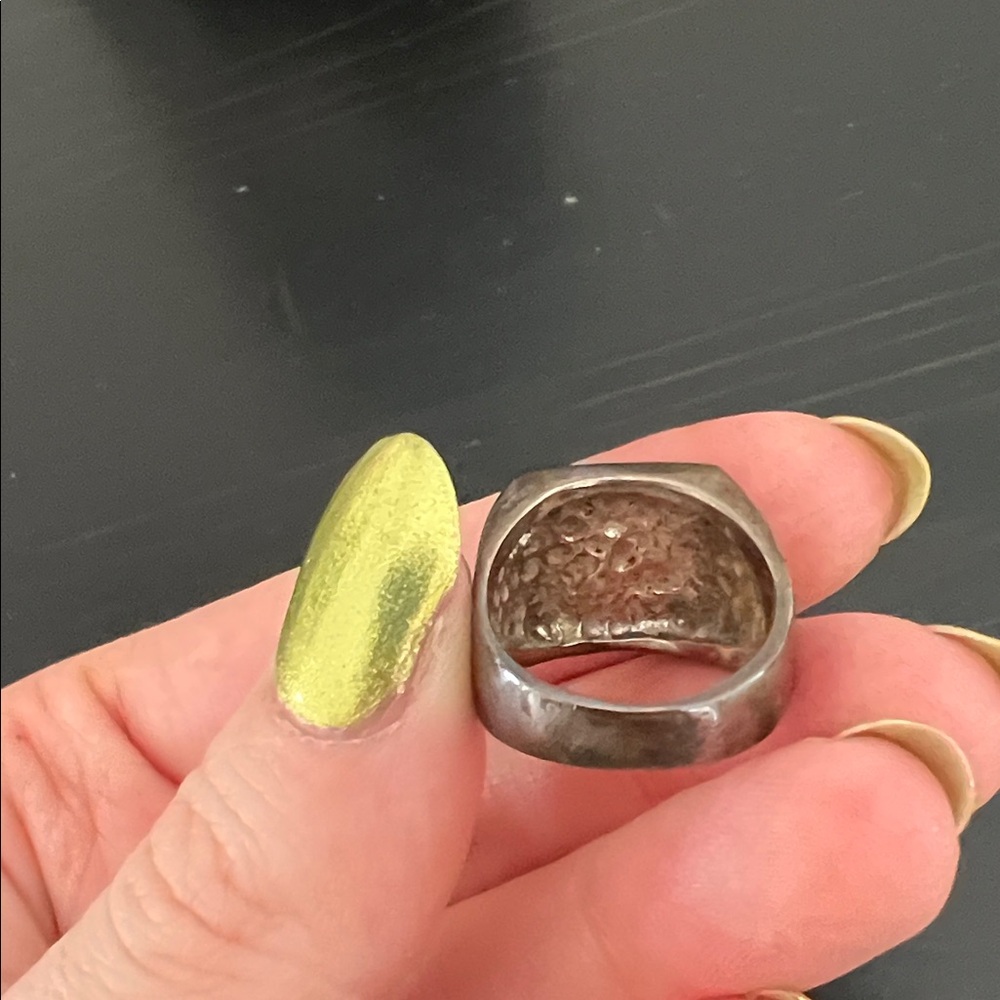 Souvenir Jewelry Silver Bark at the Moon Ozzy Osbourne Ring - Picture 8 of 16